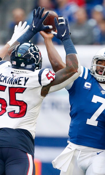 Brissett's big day leads Indy past Texans for AFC South lead